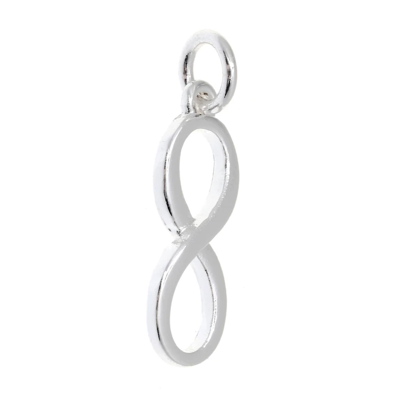 Silver Plated Infinity Charm by Bead Landing™