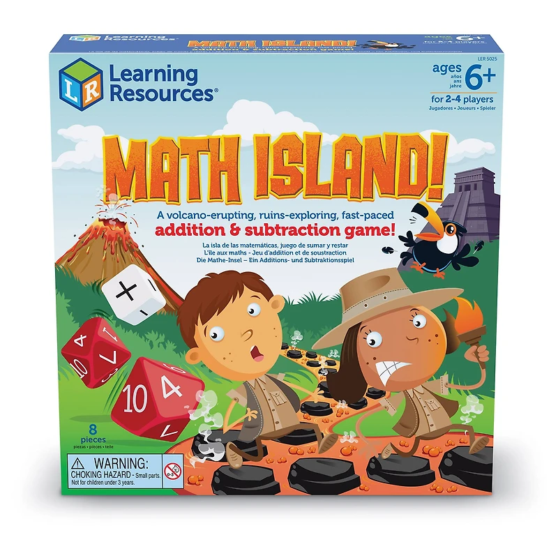 Learning Resources Math Island Addition & Subtraction Game