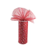 6" x 8yd. Holographic Dot Tulle by Celebrate It