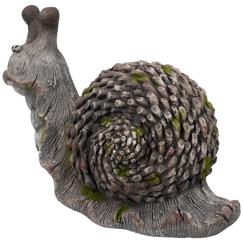 15" Slowpoke Snail Outdoor Garden Statue