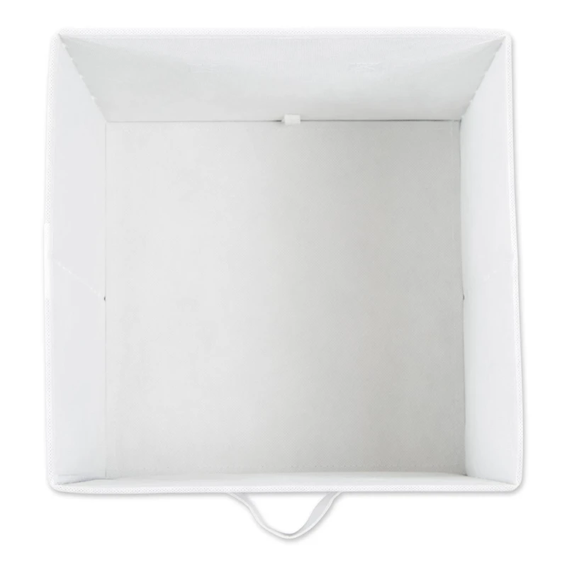 DII® 13" Gray & White Dots Storage Cube, 2ct.