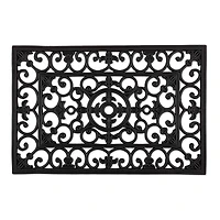 DII® Natural Rubber Wrought Iron Doormat
