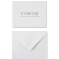 Embossed Thank You Cards & Envelopes by Recollections™, 5.5" x 4.2"