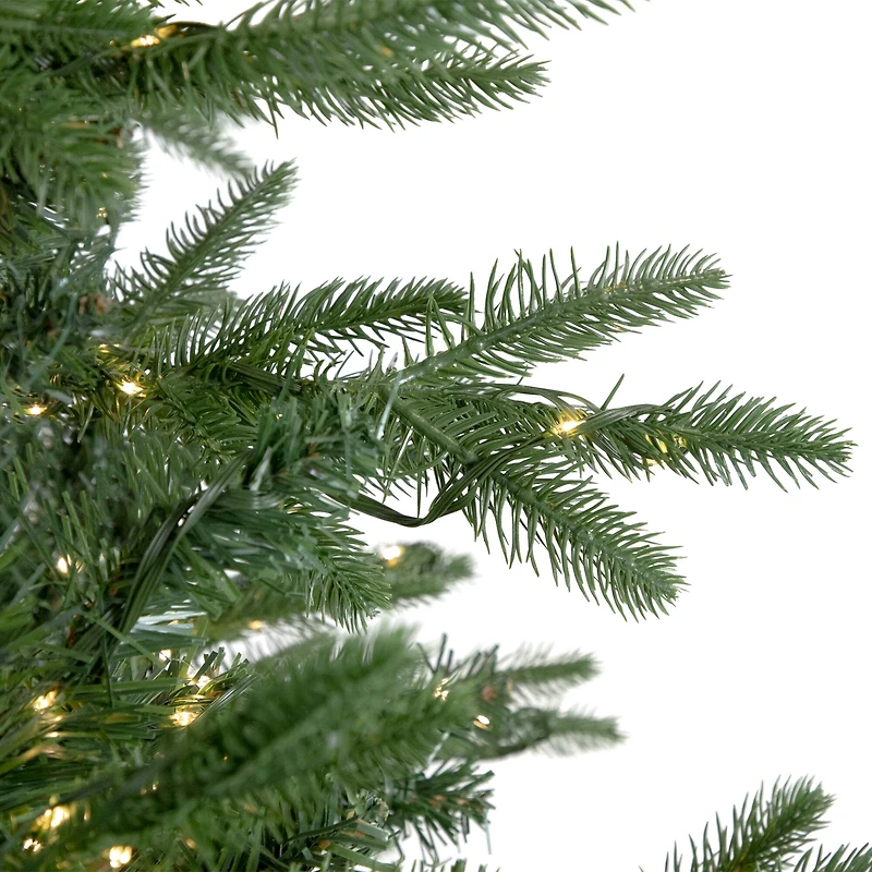 7.5ft. Pre-Lit Real Touch™ Birch River Fir Artificial Christmas Tree, Clear Lights