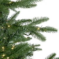 7.5ft. Pre-Lit Real Touch™ Birch River Fir Artificial Christmas Tree, Clear Lights