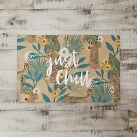 Just Chill Tropical Cheetah Floor Mat