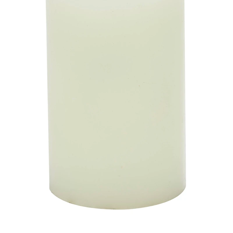 Yellow Traditional Wax Flameless Candle Set