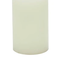 Yellow Traditional Wax Flameless Candle Set