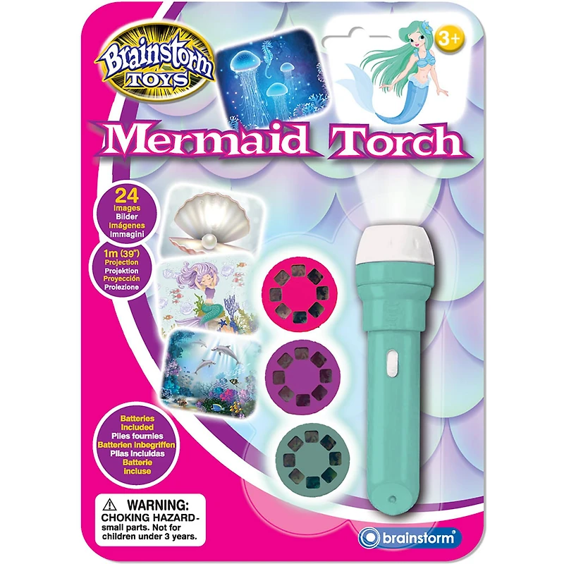Brainstorm Toys Mermaid Flashlight & Projector