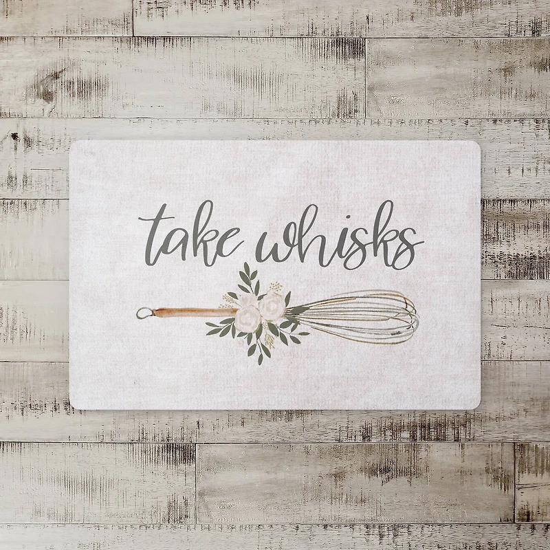 Take Whisks 27" x 18" Floor Mat