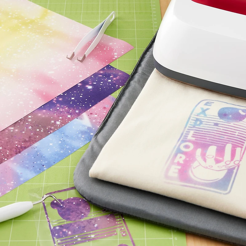 6 Packs: 4 ct. (24 total) Cricut® Infusible Ink™ Transfer Sheet Patterns, Galactic Stars