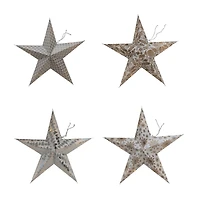 Hello Honey® 18" Paper Star Ornament Set with LED Light