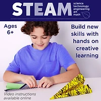 Creativity for Kids® Stunt Squadron™ Neon Glow Paper Airplane Kit