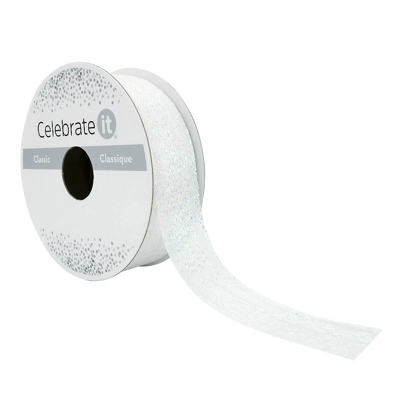 7/8" x 5yd. Metallic Sheer Ribbon by Celebrate It™