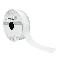 7/8" x 5yd. Metallic Sheer Ribbon by Celebrate It™