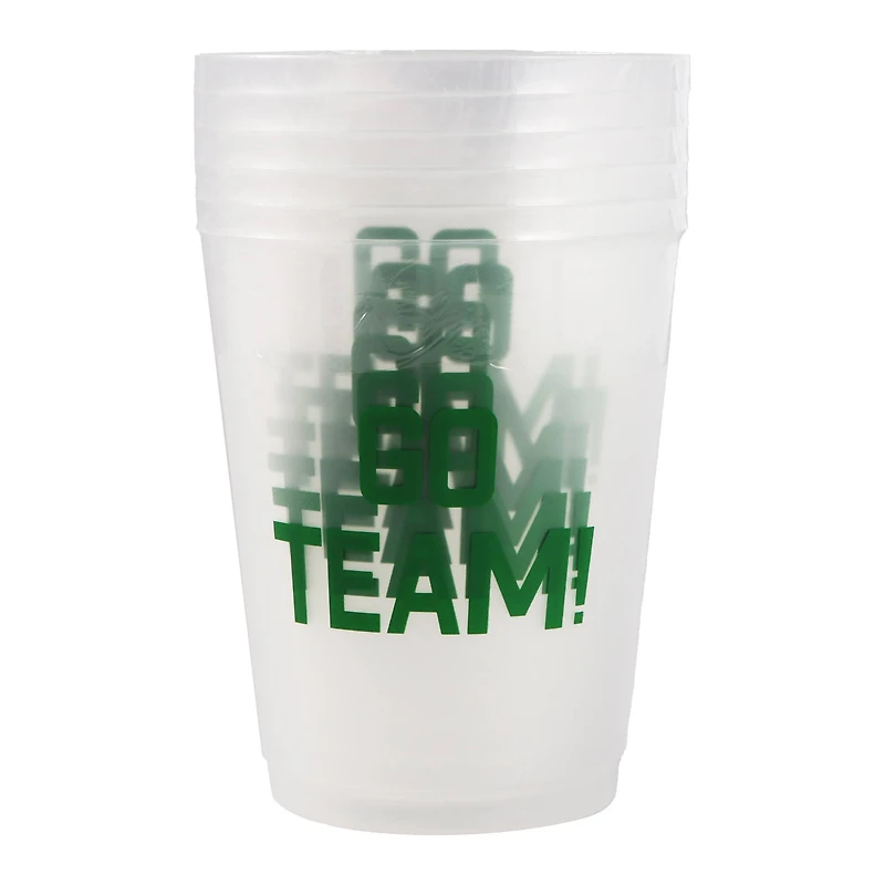 15.5oz. Go Team Frosted Plastic Cups, 6ct. by Celebrate It™