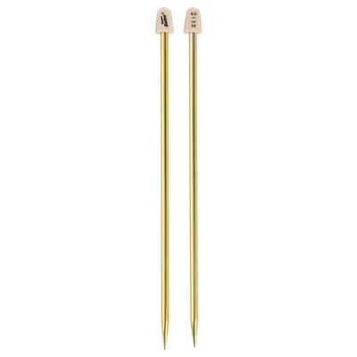 Susan Bates® 10" Silvalume Knitting Needles