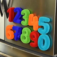 Rubbabu Bright Squishy Magnetic Numeral Set