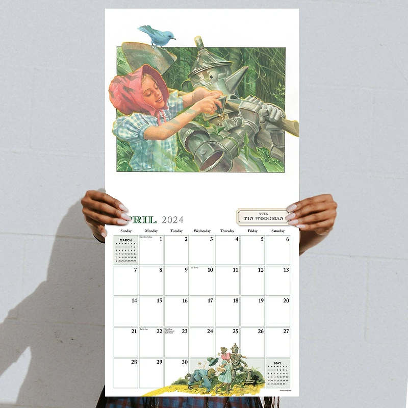 TF Publishing 2024 Wizard of Oz Wall Calendar