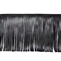 4" Faux Leather Fringe Trim by Celebrate It
