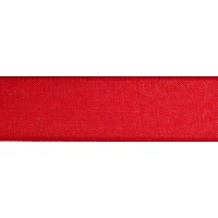 1.5" x 30ft. Red Wired Faux Linen Ribbon by Celebrate It™ Specialty