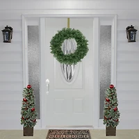 18" Canadian Pine Artificial Christmas Wreath