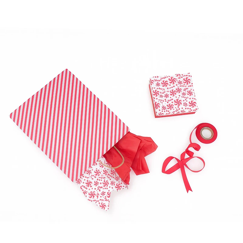 Red & White Peppermint Tissue Paper, 36ct. by Celebrate It™