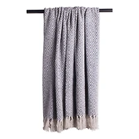 DII® French Blue Fields Of Diamond Throw