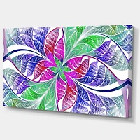 Designart - Flower like Fractal Stained Glass