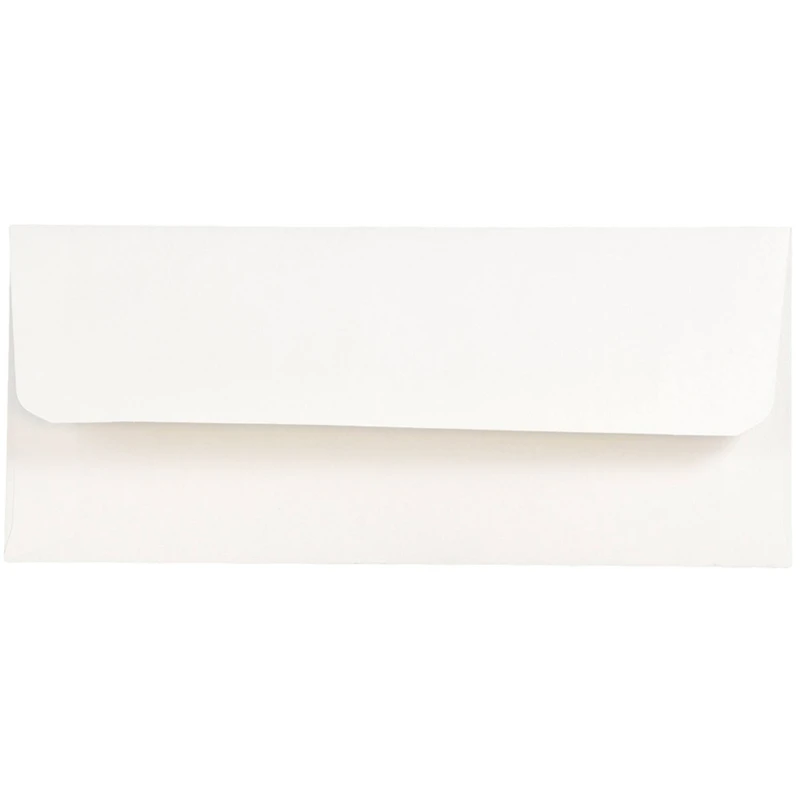 JAM Paper 3" x 6.7" White Booklet Commercial Money Envelopes