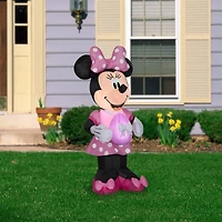 3.5ft. Airblown® Inflatable Easter Minnie Mouse