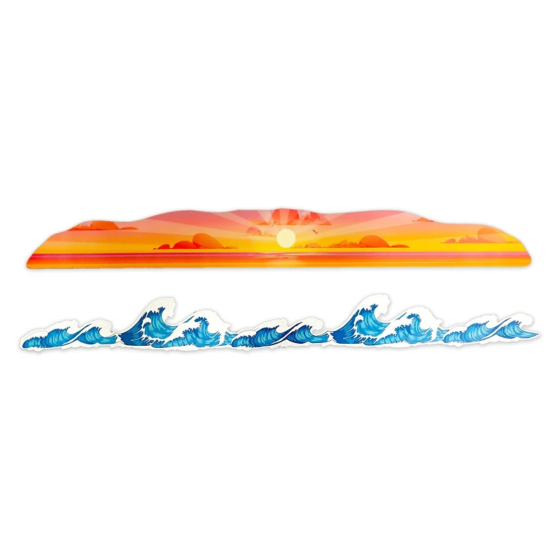 Panoramic Sunset & Wave Die Cut Stickers by Recollections™