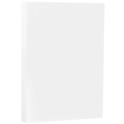 JAM Paper White Wove Strathmore 8.5" x 14" 80lb. Cardstock