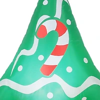 Airflowz Inflatable Santa & Reindeer Playing Cornhole