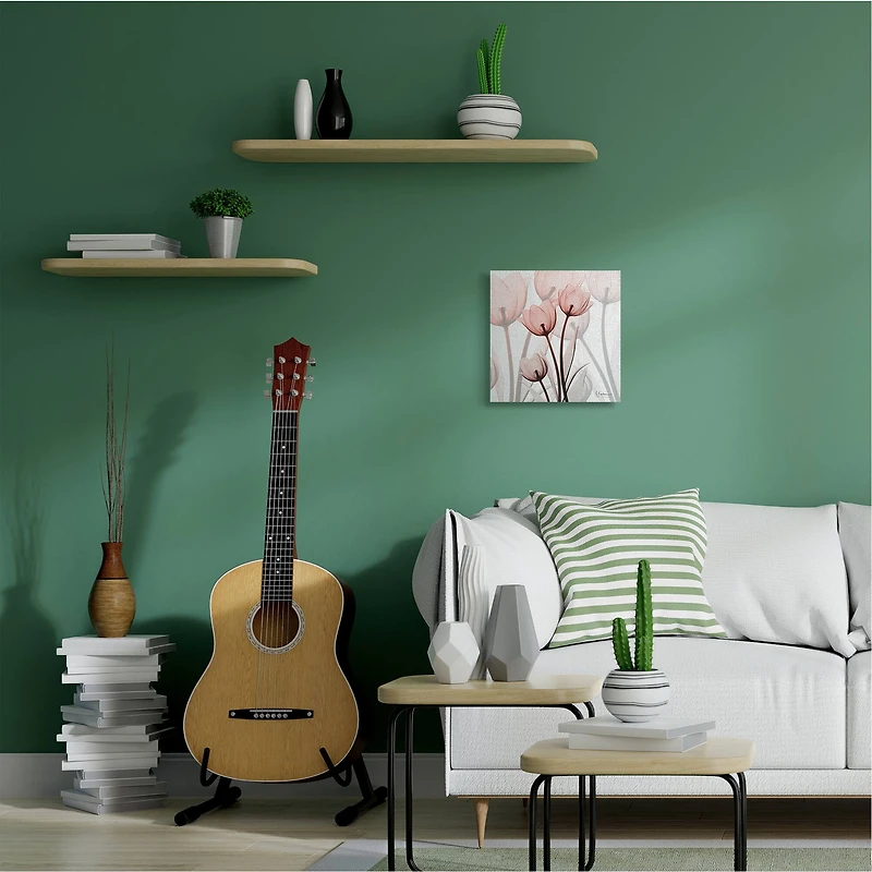 Stupell Industries Red Flowers Canvas Wall Art