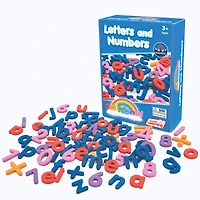 Junior Learning® Rainbow Letters & Numbers Magnetic Activities Set 