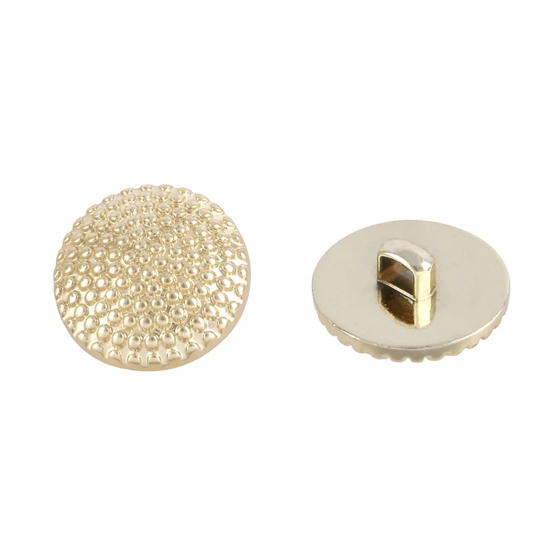3/4" Gold Buttons, 2ct. by Loops & Threads®