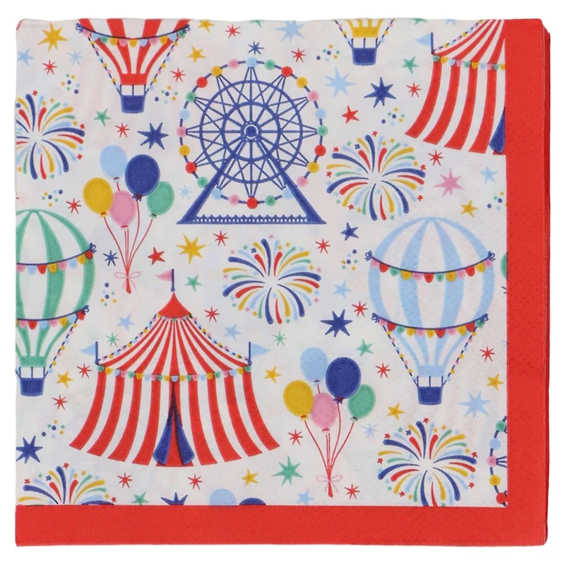 Circus Beverage Napkins, 20ct. by Celebrate It™