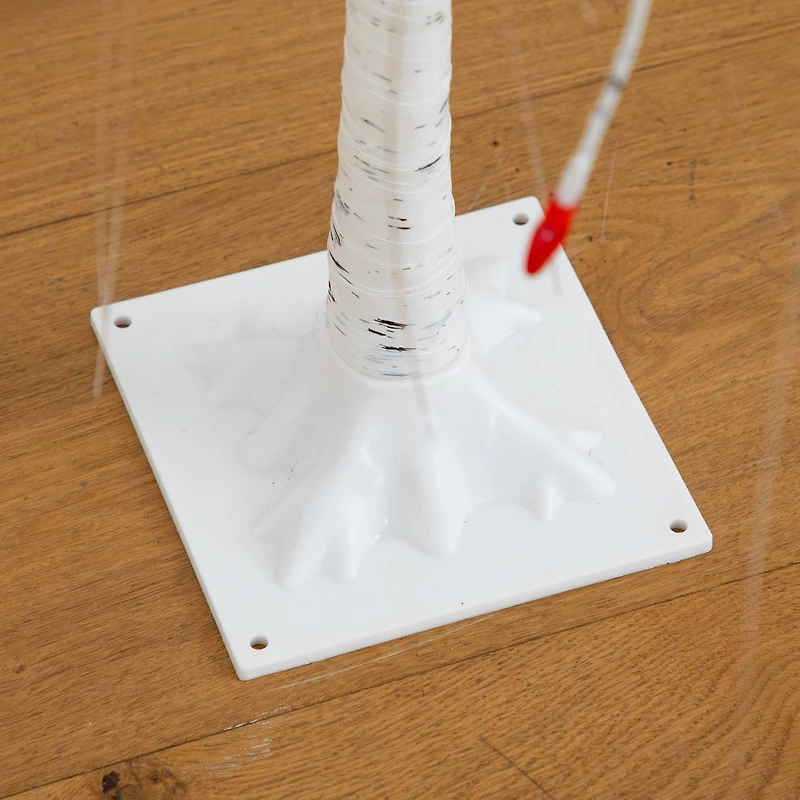 4ft. Pre-Lit Artificial Valentine's Day Willow Tree with 48 Heart Shaped LED Lights