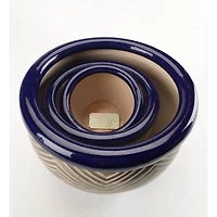 Cobalt Planter Set