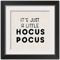 Hocus Pocus Halloween Print in Black Frame