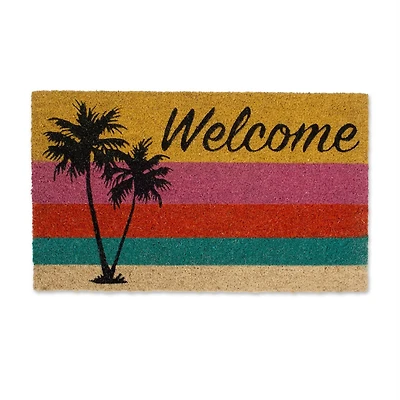 DII® Welcome Palm Tree Doormat