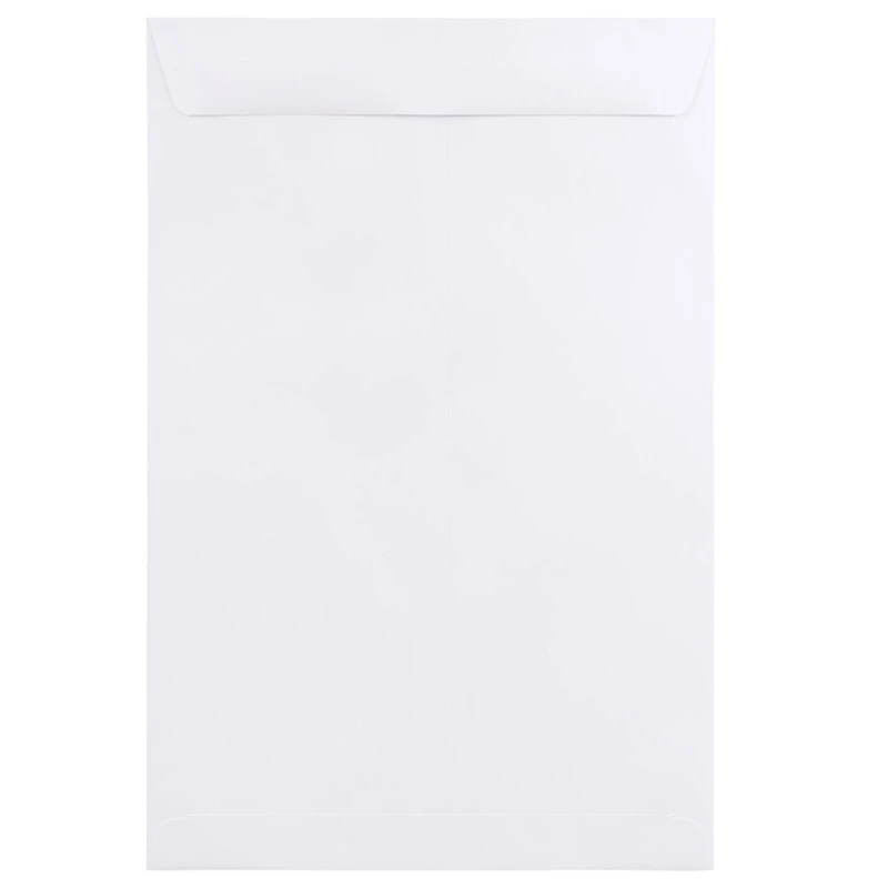 JAM Paper 10" x 15" White Open End Catalog Envelopes