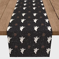 72" Retro Ghosts Poly Twill Table Runner