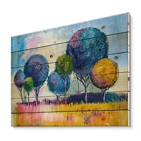 Designart - Autumn Fantasy Trees III