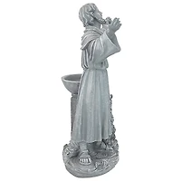 Design Toscano 19" St. Francis's Garden Blessing Sculpture