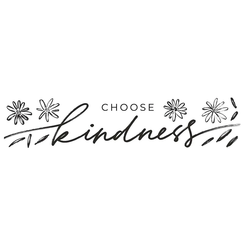 RoomMates Choose Kindness Peel & Stick Giant Wall Decals