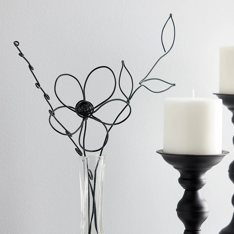 Black Aluminum Decorative Wire by Ashland®