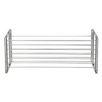 Household Essentials Stackable 2-Tier Metal Shoe Rack