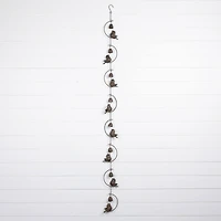 70" Birds & Bells Rain Chain
